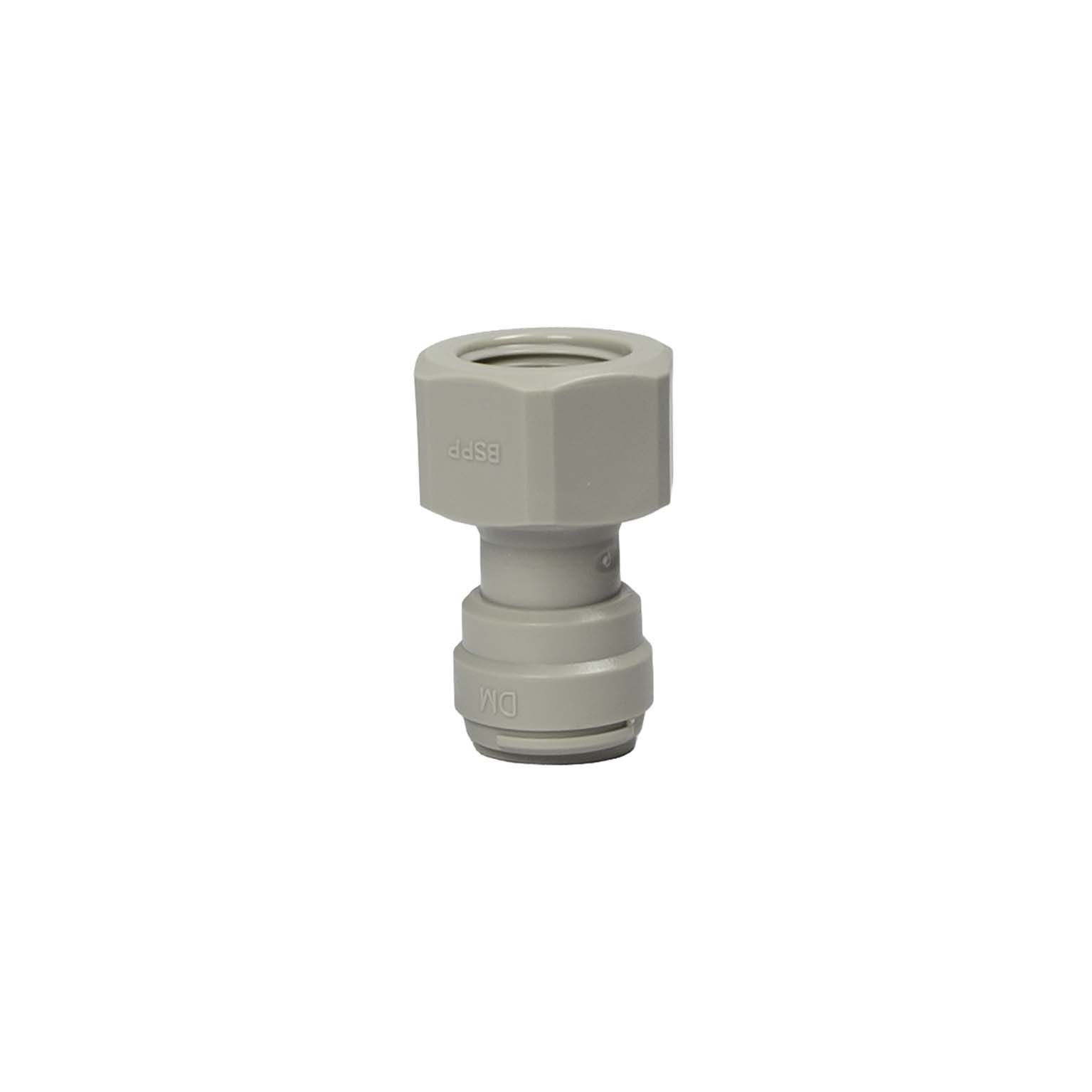 1/4" Steckverbinder x 3/8" Innengewinde mit Dichtung