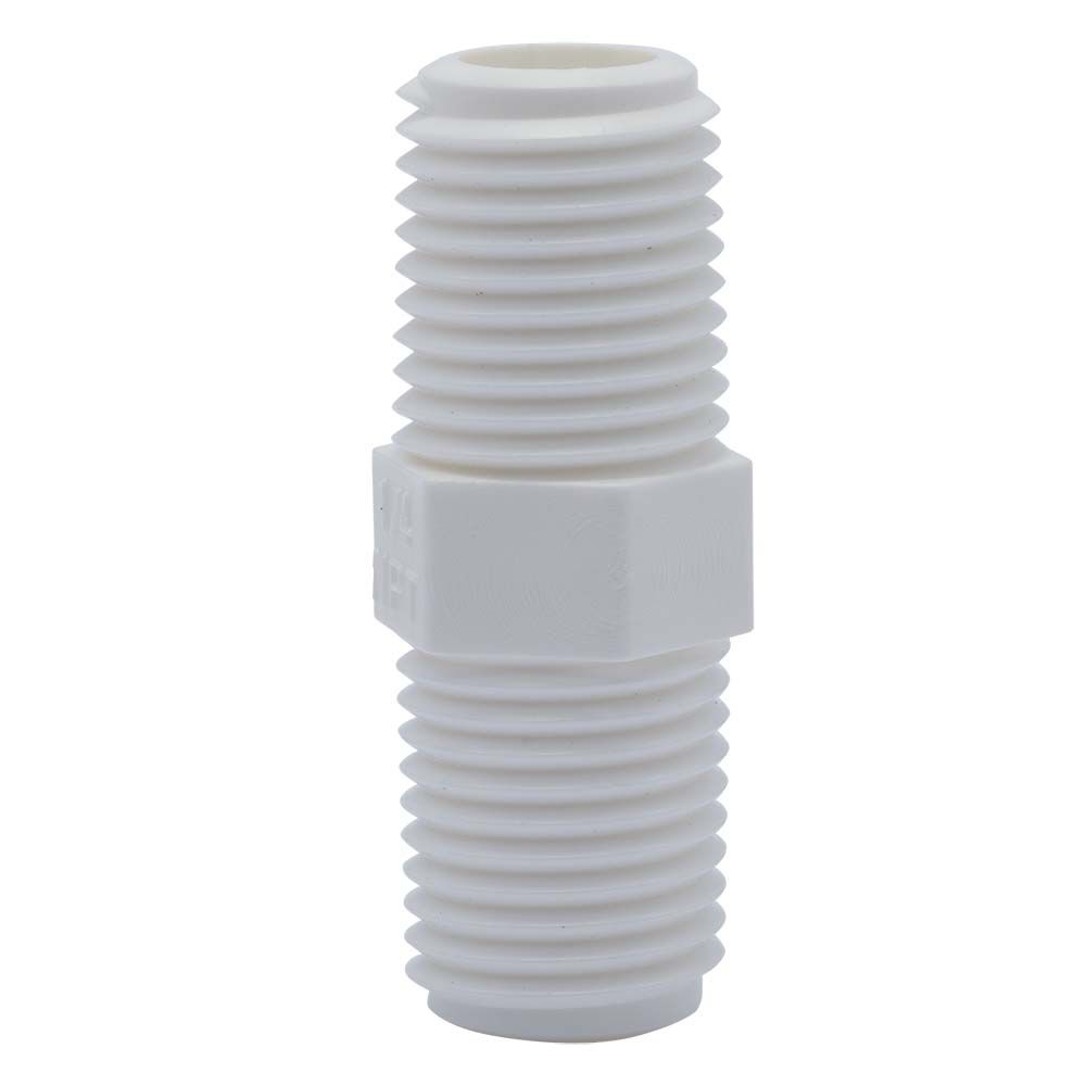 Doppelnippel 1/4" AG x 1/4" AG