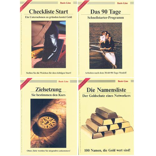 Zielsetzung Basic-Line  Buch - Heft-Nr.-1-2-3-4-Pack - 90