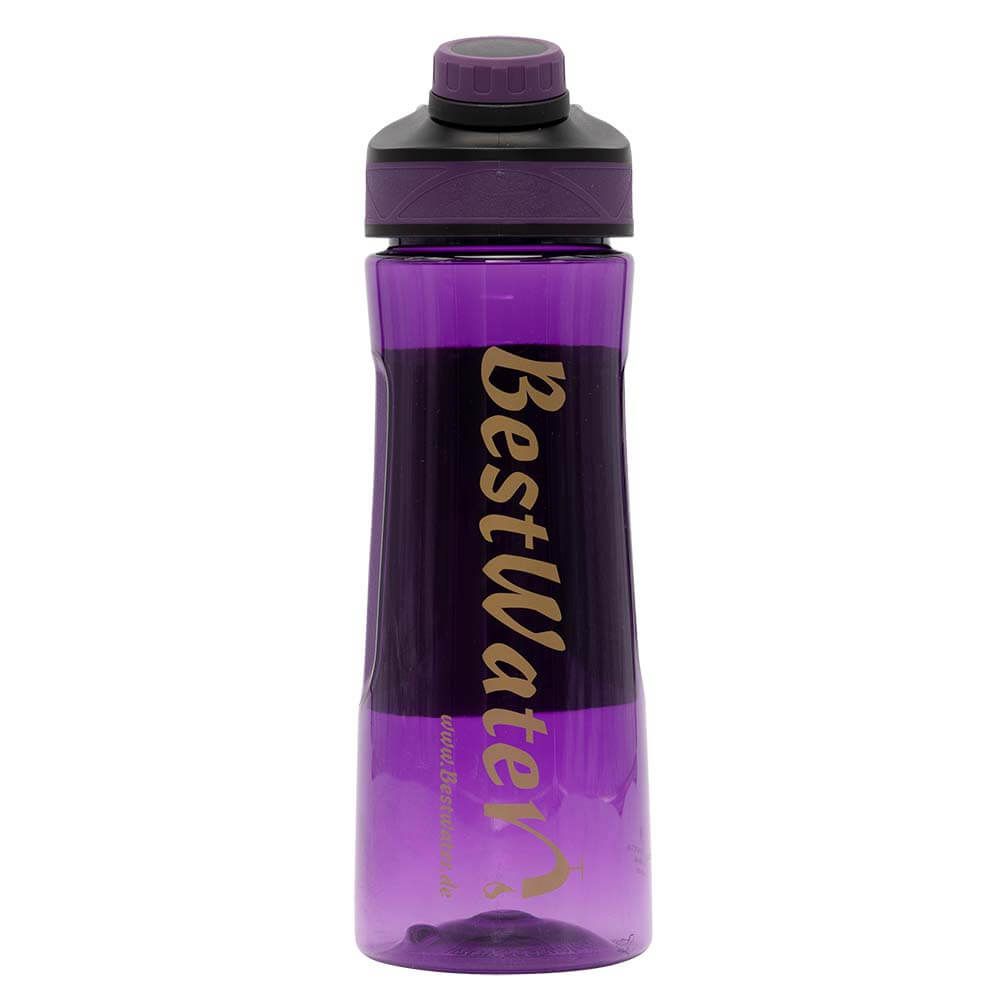 TRITAN Sport-Trinkflasche (Gr. L) Clear-Look 700 ml (violett)