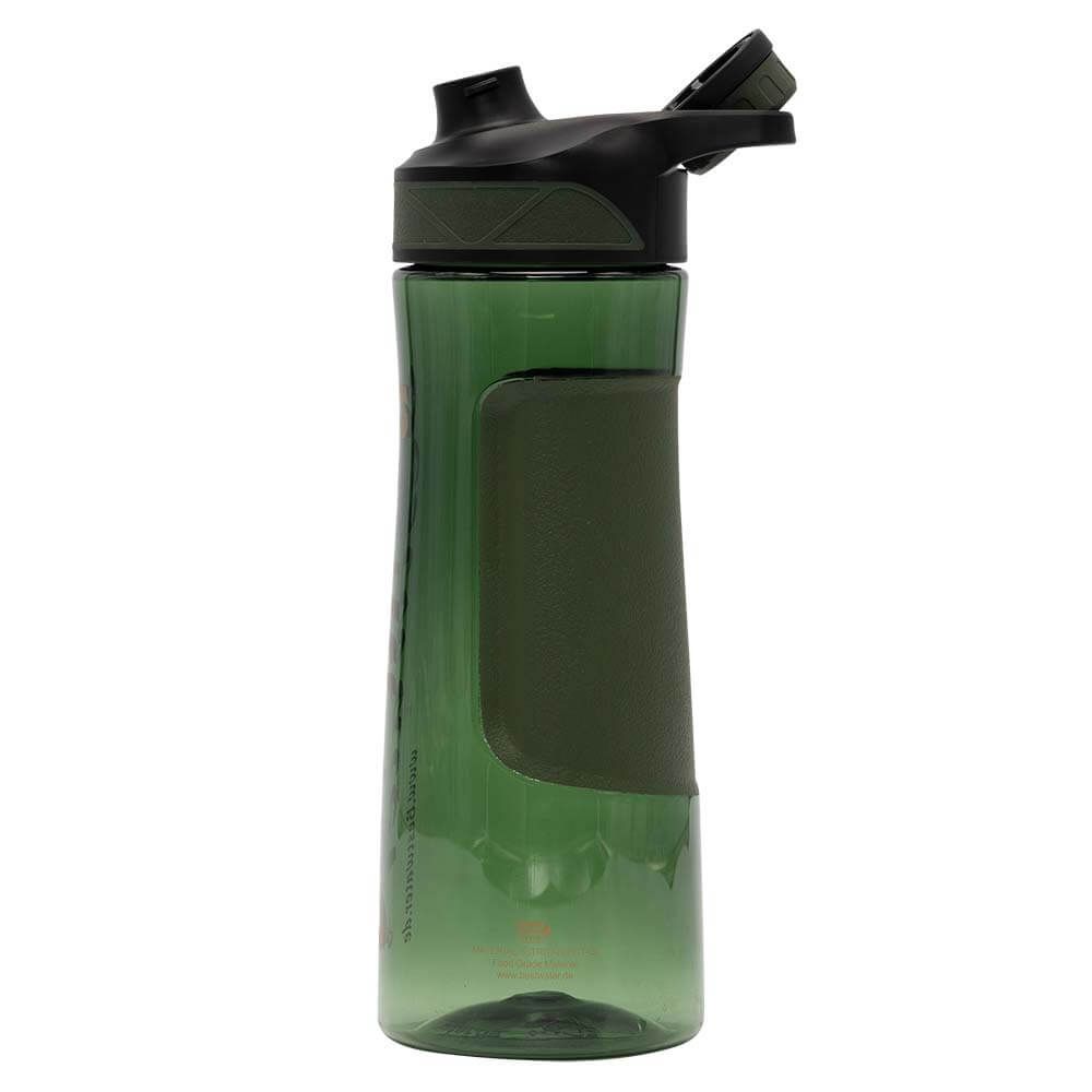 TRITAN Sport-Trinkflasche (Gr. L) Clear-Look 700 ml (dunkelgrün)