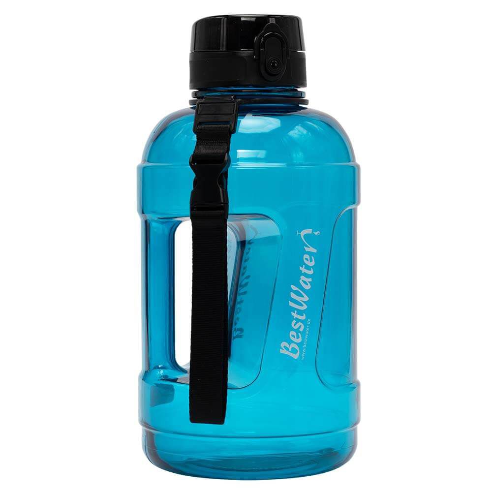 TRITAN Trinkflasche (Gr. L) Clear-Look 2300 ml BIG Blue (blau)