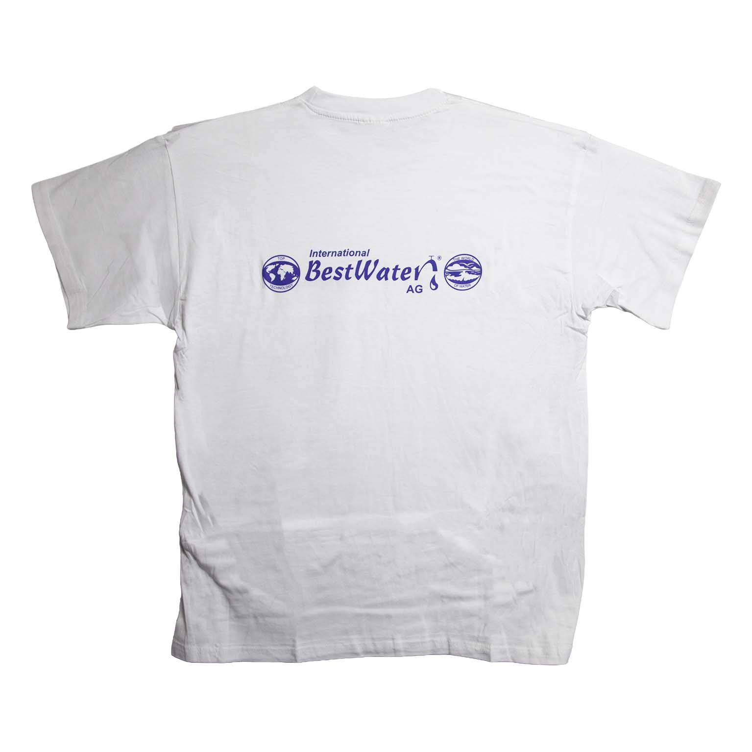 T-Shirt (XXXL) weiß mit BestWater Logo