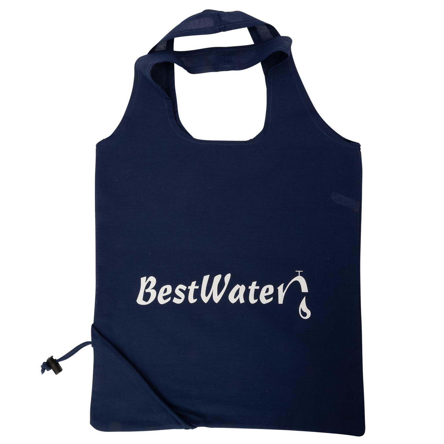 Baumwolltasche faltbar (blau)
