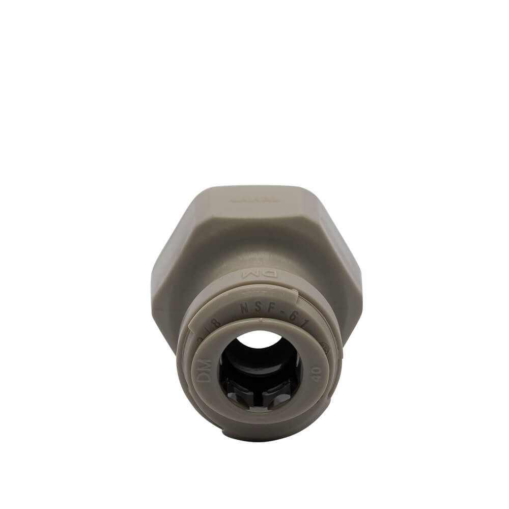 3/8" Steckverbinder x 1/2" Innengewinde mit Dichtung