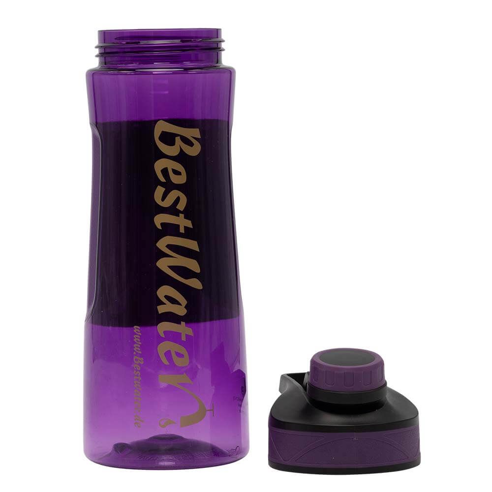 TRITAN Sport-Trinkflasche (Gr. L) Clear-Look 700 ml (violett)