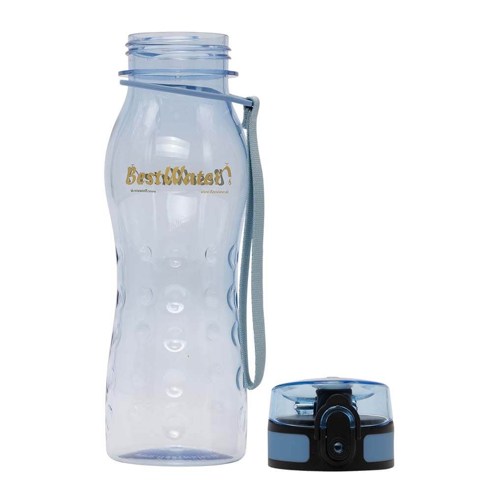 TRITAN Trinkflasche (Gr. M) Clear-Look 500 ml (hellblau)