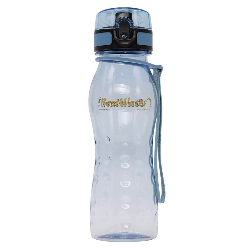 TRITAN Trinkflasche (Gr. M) Clear-Look 500 ml (hellblau)